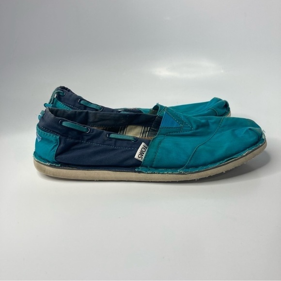 Toms color block slip on shoes size 8 - Picture 1 of 8